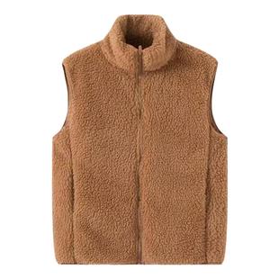 服装纸样裁剪图1533款羊羔绒坎肩摇粒绒立领宽松背心马甲缝纫图纸