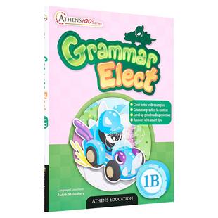 教图Athens 100 Series Grammar Elect 1-6 一至六年级 AB 册 香港原版 含答案 暑假练习 香港教育图书小学进口原版教辅工具?