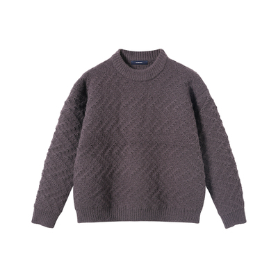 NYHSUGOO/南乙秋冬18支合股北极绒毛纱针织高克重3988男士毛衣