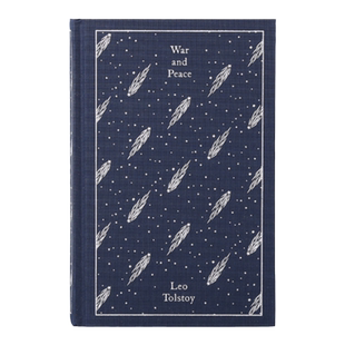 英文原版 战争与和平 War And Peace 列夫·托尔斯泰 Anthony Briggs译 卫国战争 布纹经典 精装 进口 长篇小说