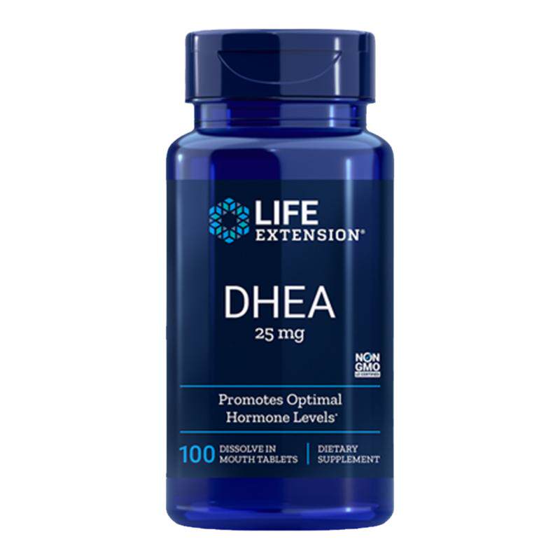 DHEA备孕青春素25mg美国正品卵巢试管山药提取物胶囊卵巢保养amh