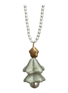 许愿树圣诞项链女款2025新款轻奢