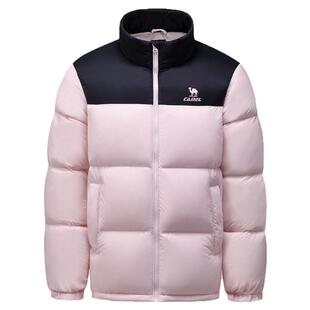 火炉骆驼羽绒服冬季鸭绒男女加厚保暖短款防泼水运动外套面包服