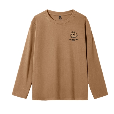 班尼路男士双面绒德圆领打底衫男