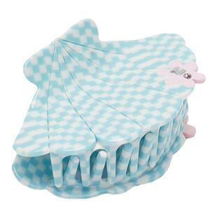 Tagi.《想象贝壳》小花醋酸钻石镶嵌无痕鲨鱼发抓发夹