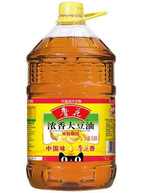 鲁花非转基因大豆油耐高温油烟少