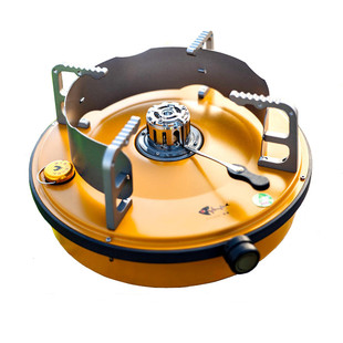 台湾鱼骨户外酒精气化炉便携野营露营一体炉具Fishbone防风煮茶炉