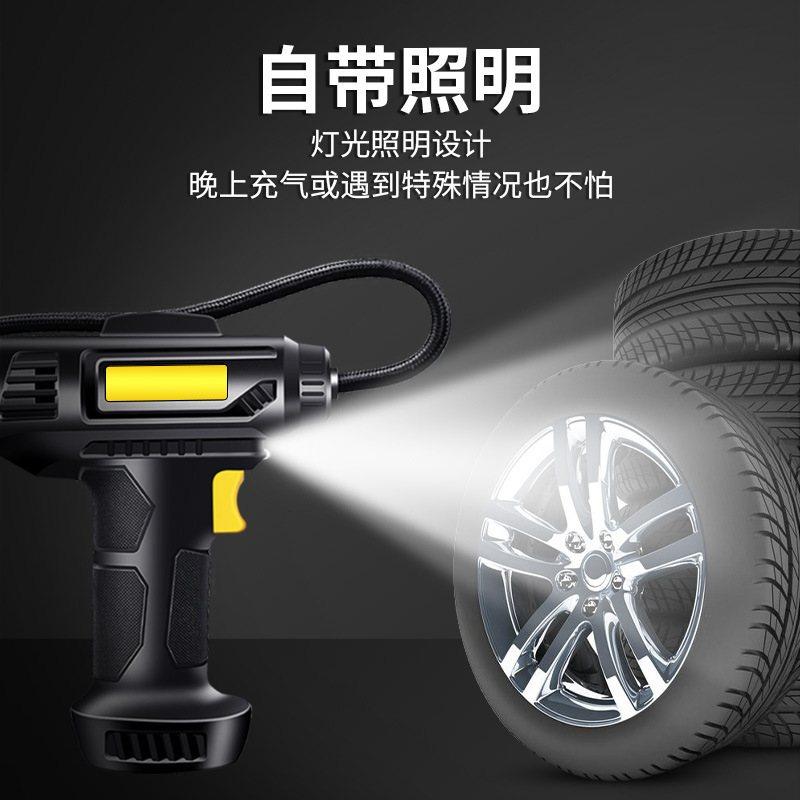 车载充气泵便携式汽车打气泵加电动车用气泵轮胎大功率打气筒无线