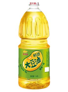 金龙鱼精选大豆油1.8L 精炼一级大豆油食用油