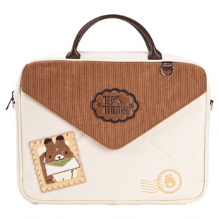 极想笔记本电脑包14寸手提包PU皮女生平板电脑收纳包单肩背内胆包iPadPro苹果Macbook华为联想提摩西联名新款