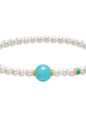 六桂福珠宝银饰清梦手链