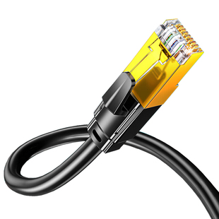 山泽八类网线 万兆屏蔽无氧铜8芯双绞成品跳线游戏电竞网络宽带线