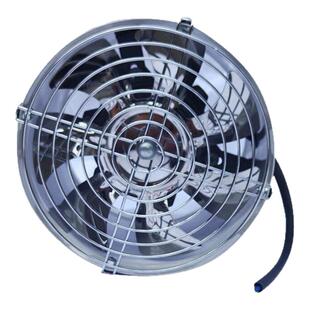 带安全防护网罩8寸厨房油烟换气扇排风扇200卫生间排气扇管道风机