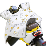 电动车挡风被冬季加厚加绒电瓶摩托防水防风罩加大宽2024新款秋冬