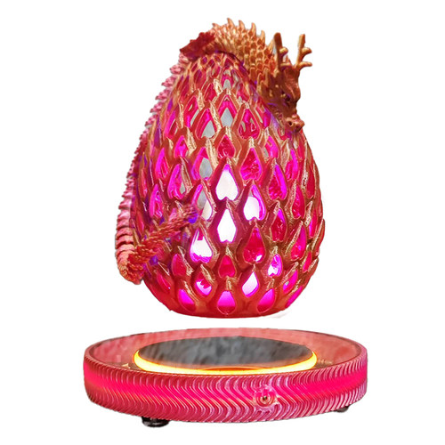磁悬浮3d打印中国龙蛋立体模型创意儿童玩具男孩生日礼物装饰摆件