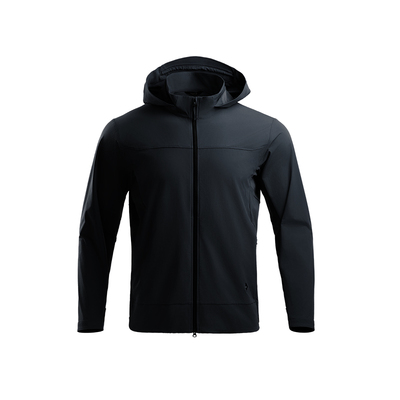 二代龙牙隐之影豹轻量连帽夹克春秋薄款黑色简约通勤上班商务外套