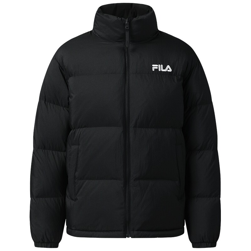 斐乐双面穿羽绒服FILA冬季面包服保暖情侣防泼水外套男休闲上衣女