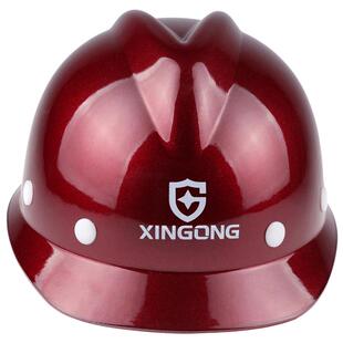 星工玻璃钢安全帽工地工程施工电力领导建筑V型监理头盔防护定制