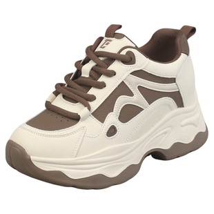 内增高老爹鞋女秋冬季2025新款女鞋休闲厚底小个子显高显瘦单鞋