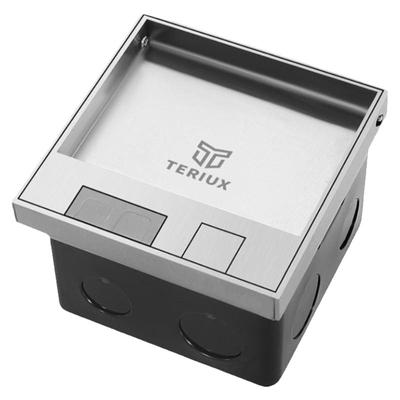 不锈钢大理石纯平隐形地面插座