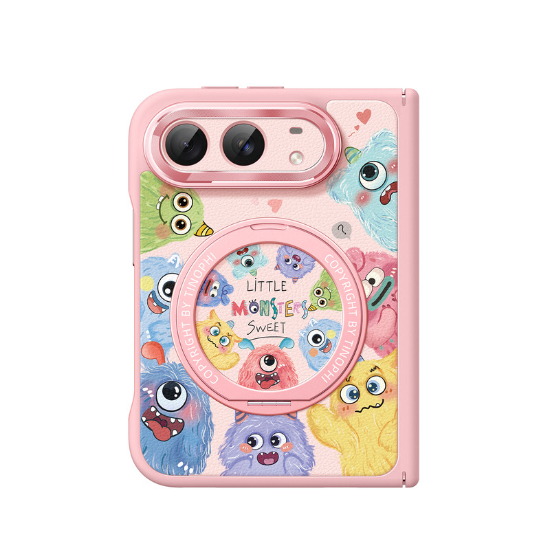 适用iPhoneDuo手机壳卡通小怪兽