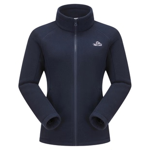 伯希和户外抓绒衣女立领防风徒步登山服吸汗保暖冲锋内胆运动外套