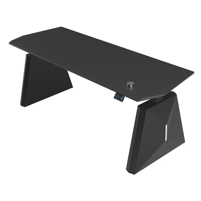 智芯掌控者电动升降桌电脑电竞桌子双人电脑桌大书桌办公桌工作台