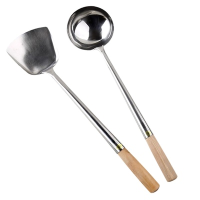 香港陈枝记不锈钢锅铲炒勺