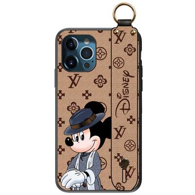 匠恒适用苹果11手机壳镜头全包iPhone11ProMax保护套真皮卡通11pro防摔男女款可背斜挎创意max情侣带挂绳咖啡