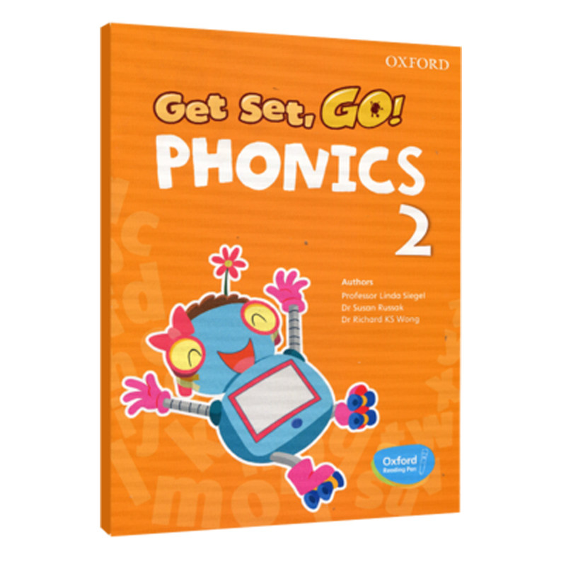 牛津原版 Oxford Get Set Go! Phonics Level 2  学生用书   9780190488130 英文原版 纯全英文版正版原著进口原版英语书籍