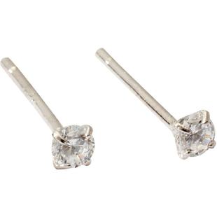 三福耳钉925银耳环素色简约高级感饰品耳饰银饰女新款3对装748269