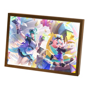 王者荣耀韩信周边灯光画送男生女生闺蜜朋友生日礼物动漫小夜灯