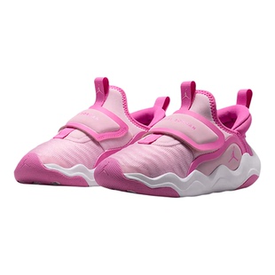 NIKE耐克小童JORDAN低帮舒适百搭魔术贴运动训练篮球鞋HF3415-603