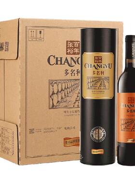 张裕精制圆筒干红750ml×6瓶