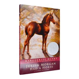 【现货】Justin Morgan had a horse 摩根先生有匹马 Marguerite Henry 玛格丽特·亨利伯瑞文学奖 银奖获奖小说 正版进口