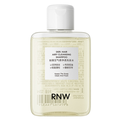 rnw洗发水控油蓬松止去屑空气感洗头膏温和深层清洁顺滑改善毛躁