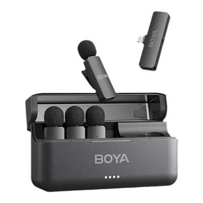 博雅V4一拖四无线麦克风手机相机