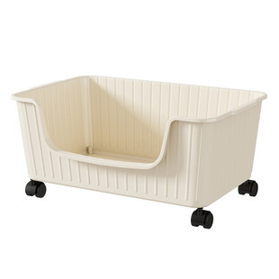 书本置物架学生书包移动收纳架教室用好物桌下装书神器落地书箱子