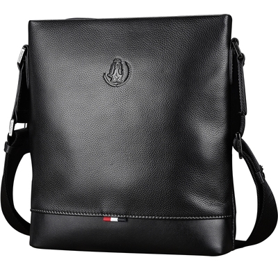 商务牛皮男士休闲包包新款