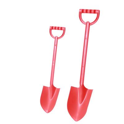 儿童沙滩玩具铲子宝宝加厚塑料一体成形大号戏水挖沙工具挖土堆雪