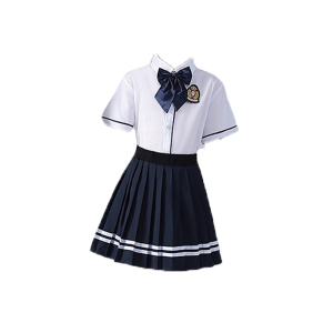 男女英伦学院风修身版型合唱校服