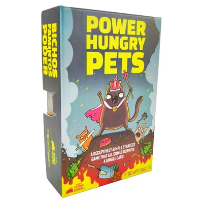 Powerhungrypets英文桌游卡牌