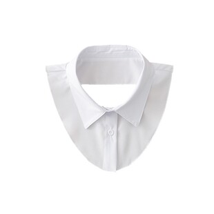 简约百搭假领子假袖套装春秋冬衬衫领女毛衣卫衣diy单领领圈袖口