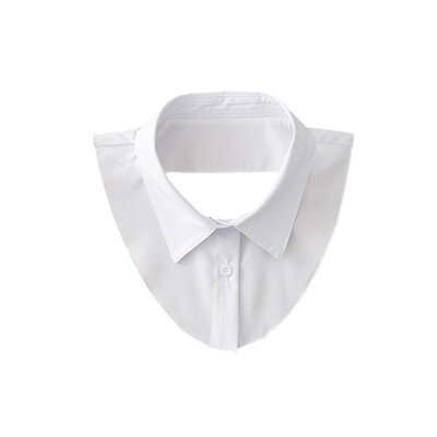 简约百搭假领子假袖套装春秋冬衬衫领女毛衣卫衣diy单领领圈袖口