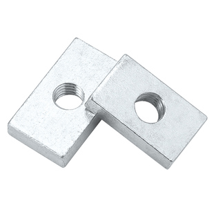 碳钢镀锌长方形螺母铁方型铝型材滑块螺母四方螺帽 M3M4M5M6M8M10