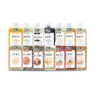 禾小町有机黄小米黑米胚芽米红米八宝米糯米五谷杂粮米糊营养粥