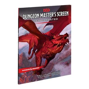 龙与地下城 地下城主帷幕再现 英文原版 Dungeon Master's Screen Reincarnated Dungeons and Dragons 进口英语原版书籍