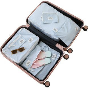 旅行收纳袋防水行李箱衣物分装袋旅游衣服内衣内裤分类收纳整理包