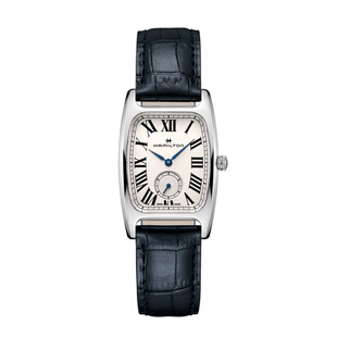 HAMILTON汉米尔顿伯顿石英腕表美式复古小方表方形女表女士手表