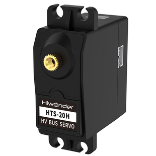 幻尔智能总线舵机HTS-20H高压防堵转20KG大扭力11.1V机器人机械爪